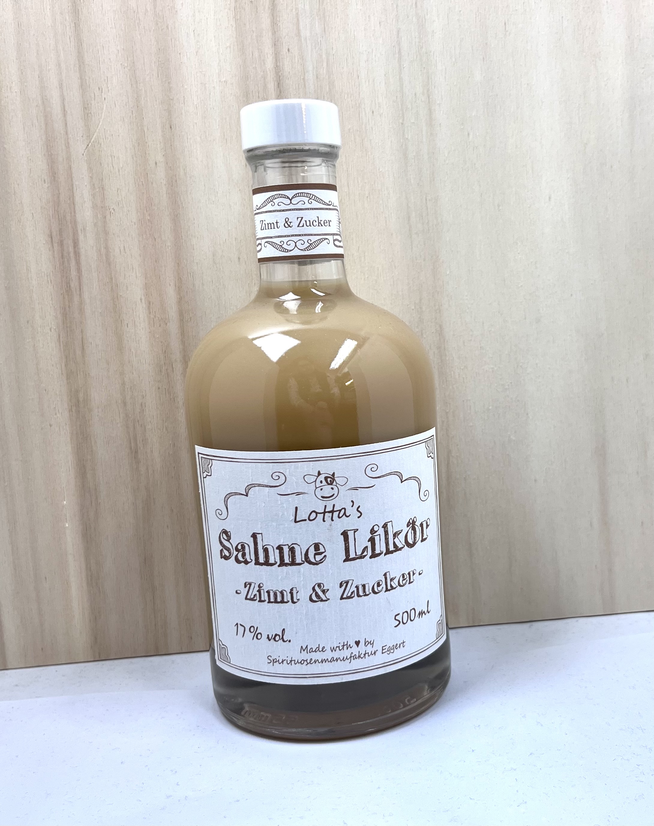 IMG_8433-Kopie Lottas Sahne Likör Zimt&Zucker 17%Vol. 0,5L