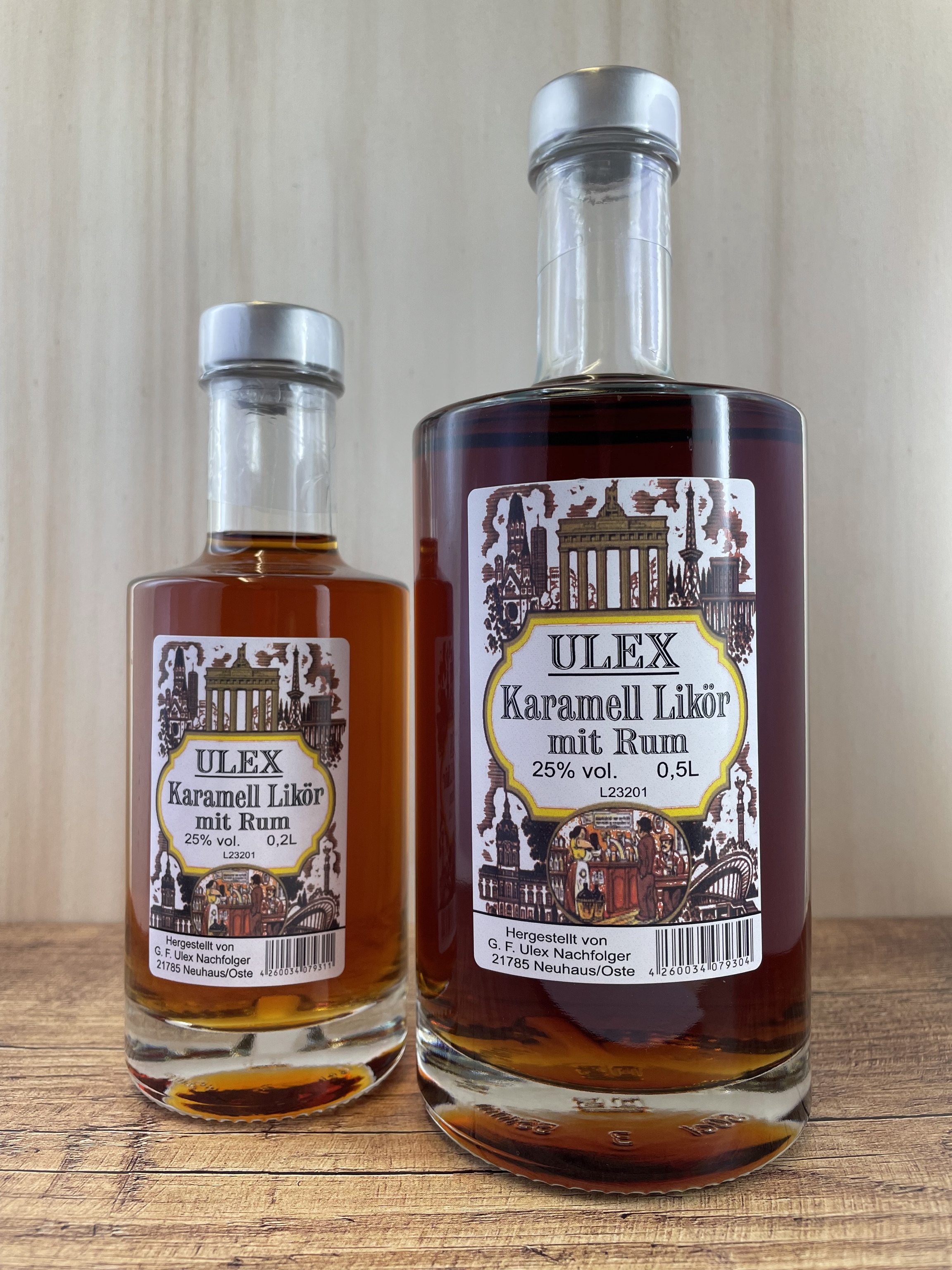Karamell Likör mit Rum 25%Vol.