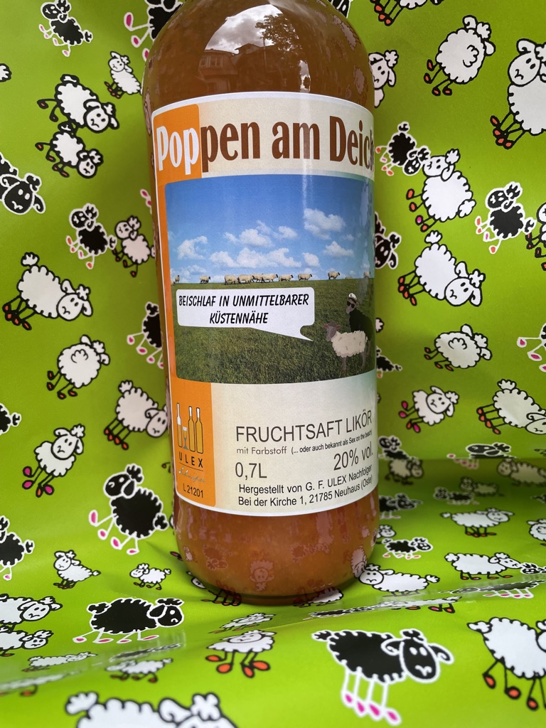 IMG_6150 Poppen am Deich Fruchtaromalikör 20%Vol. 700ml