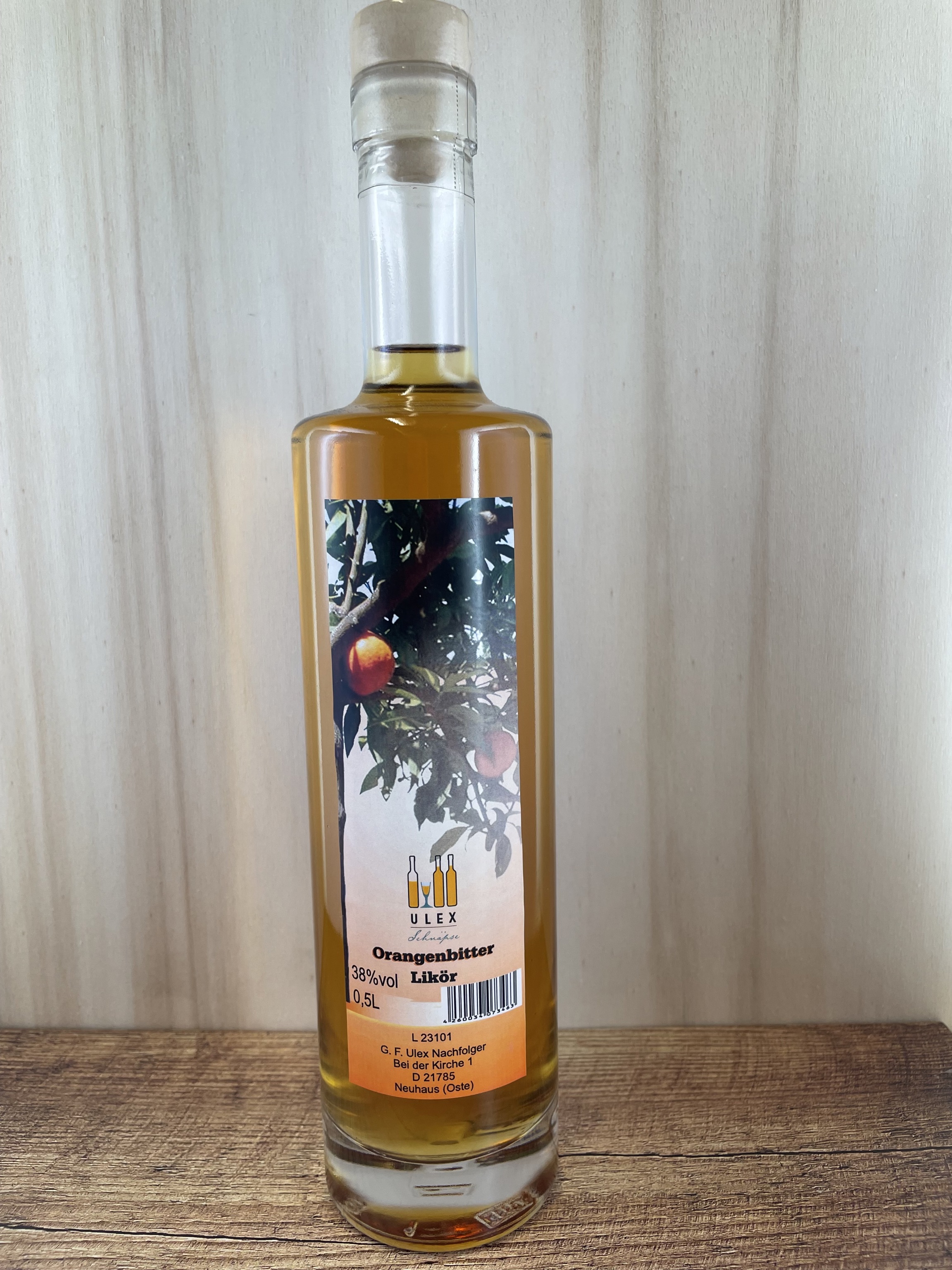Orangen Bitterlikör, 38%Vol. 500ml