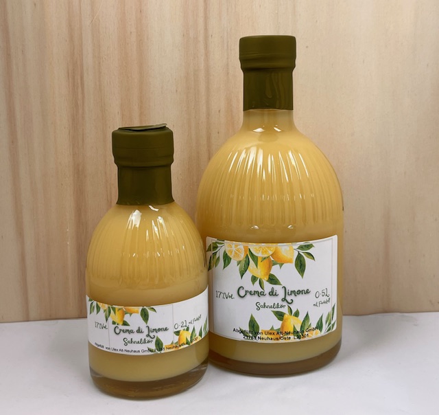 Crema di Limone Likör 17%Vol. verschiedene Größen