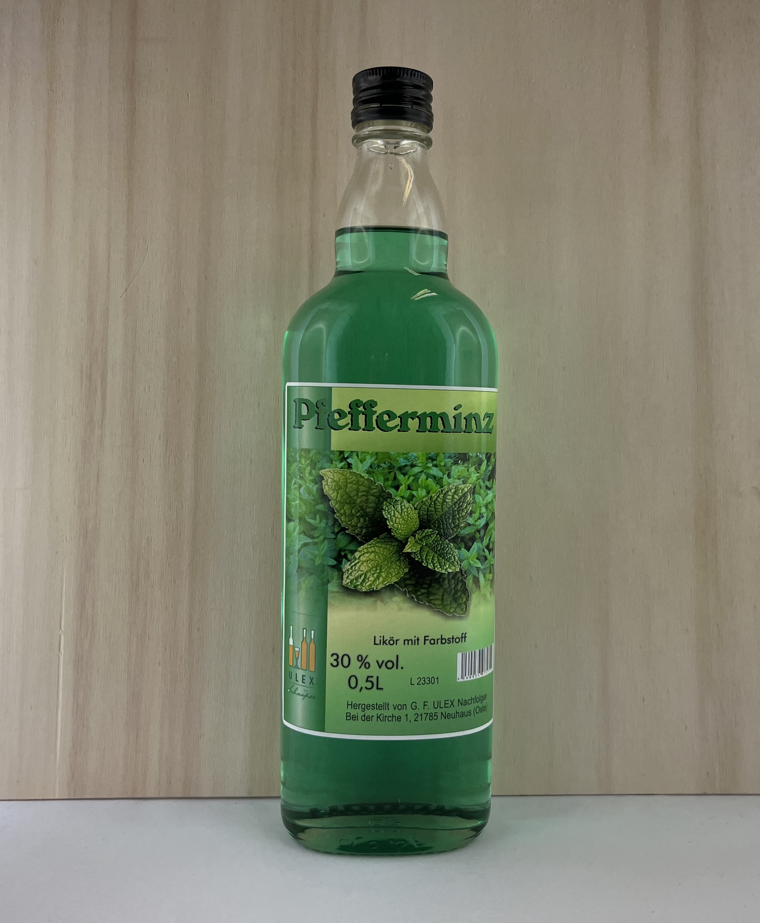 Pfefferminzlikör 30%Vol. 500ml