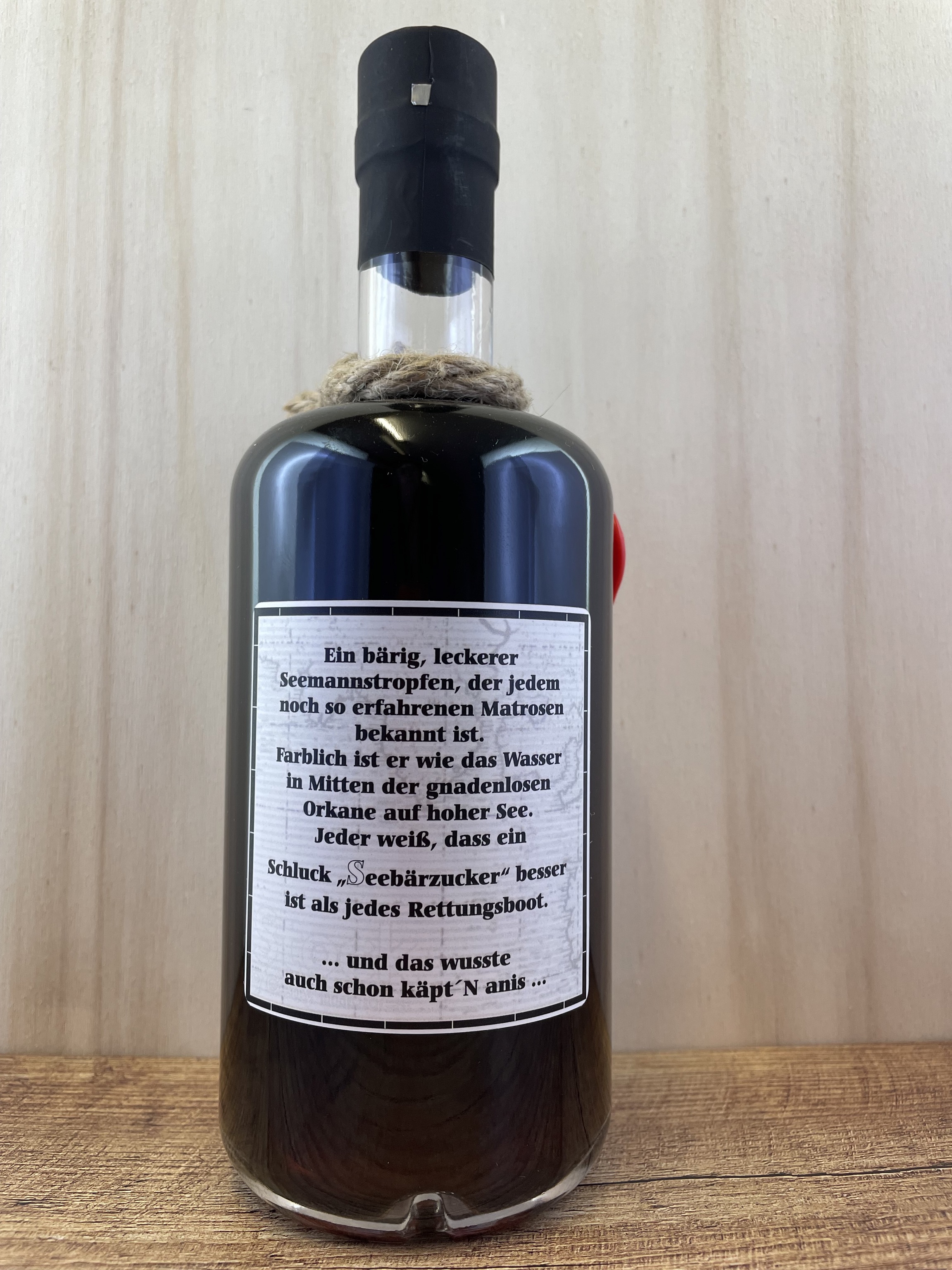 Seebärzucker Lakritzlikör mit Meersalz 30%Vol. 0,5L