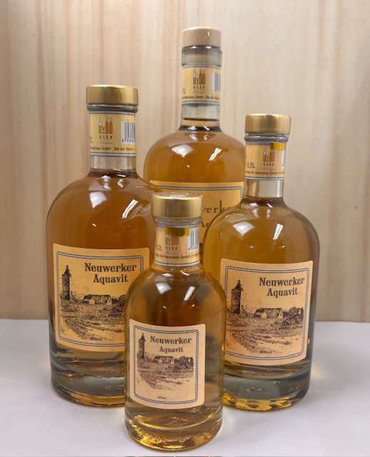Neuwerker Aquavit 40%Vol. in verschiedenen Größen