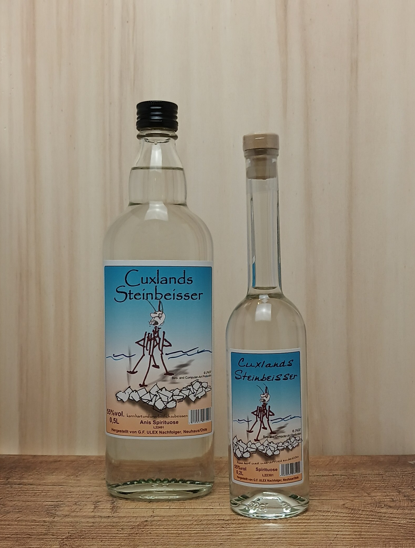 Steinbeißer Anisspirituose 55%vol. 0,5L