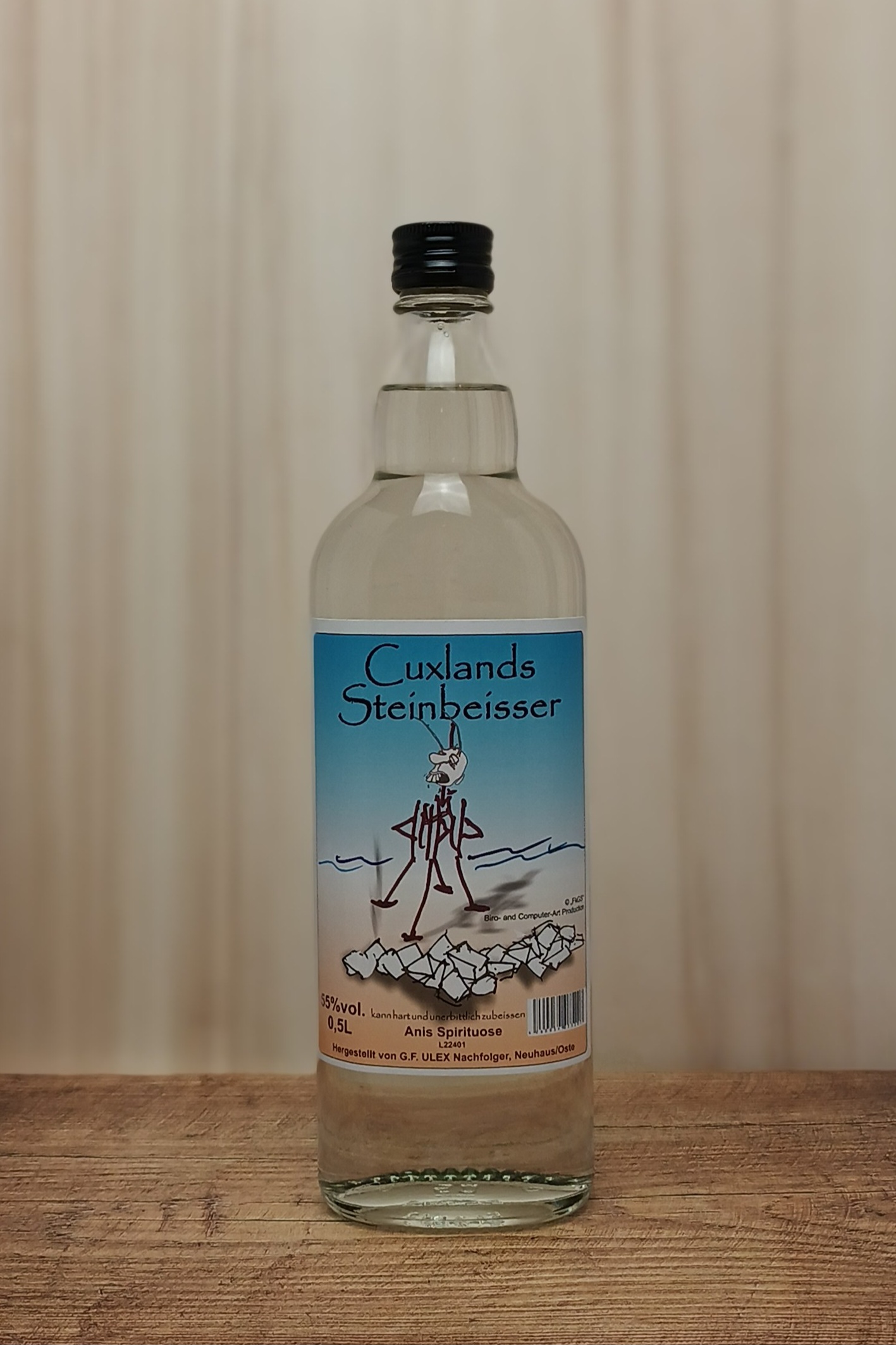 Steinbeisser-0-5L Steinbeißer Anisspirituose 55%vol. 0,5L