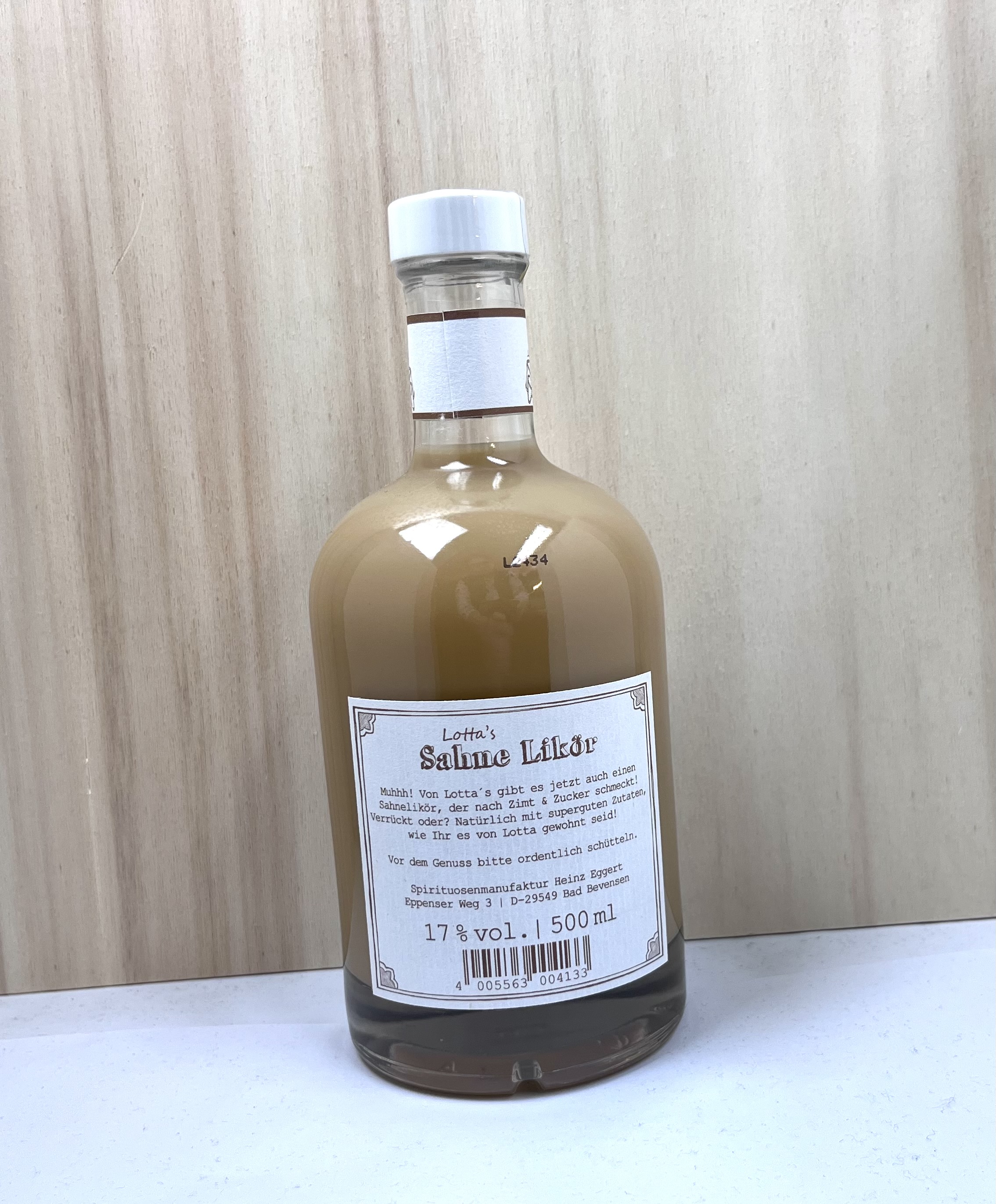 IMG_8434-Kopie Lottas Sahne Likör Zimt&Zucker 17%Vol. 0,5L
