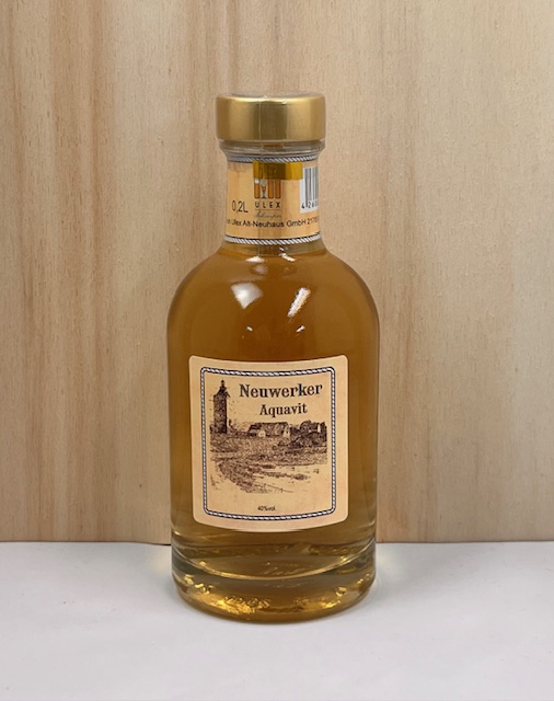 Neuwerker Aquavit 40%Vol. in verschiedenen Größen Neuwerker Aquavit 40%Vol. in verschiedenen Größen
