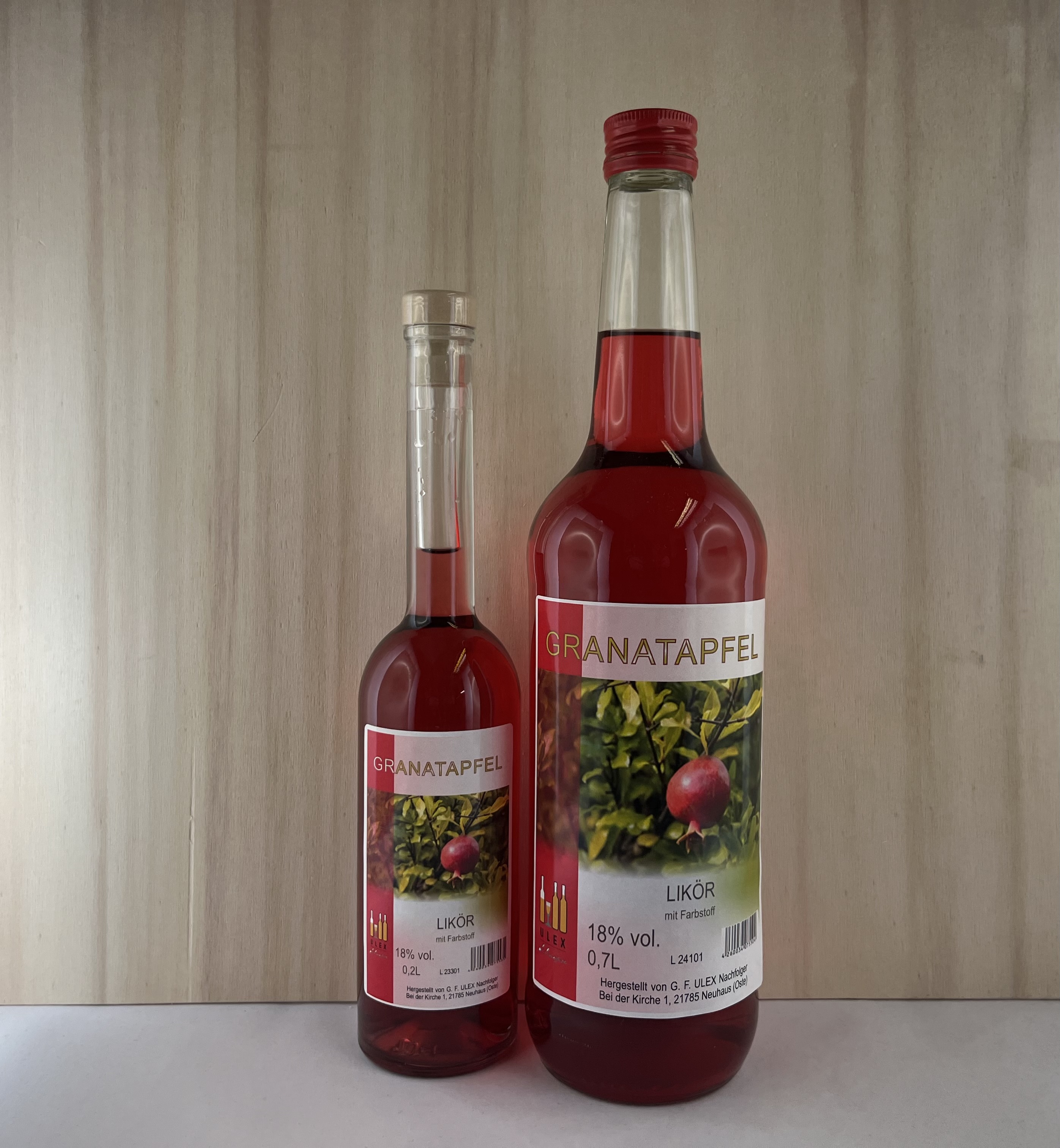 Granatapfel Likör 18%Vol.
