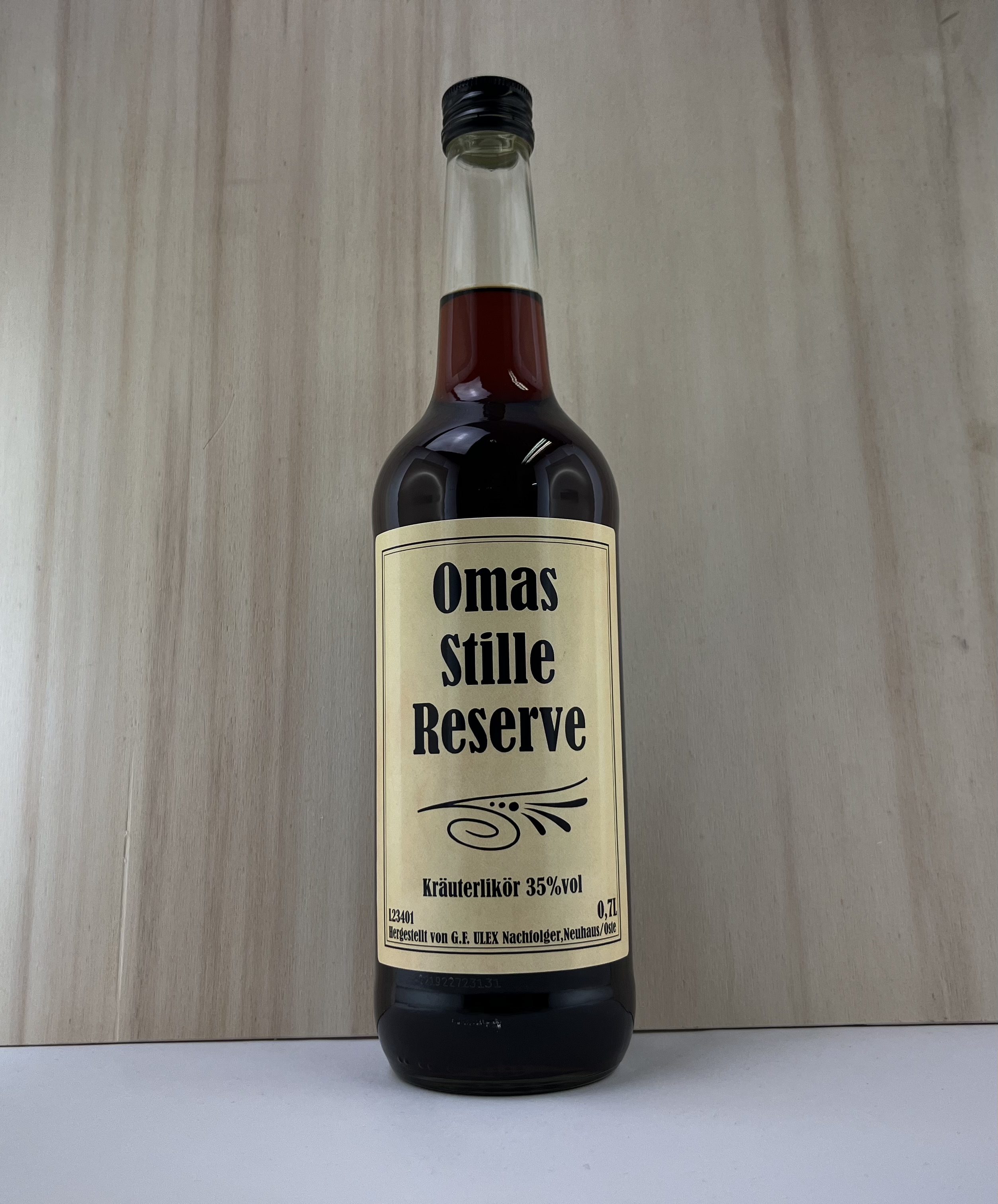 IMG_3572 Opa s stille Reserve Kräuter ABC Bittern 35%Vol. 0,7L