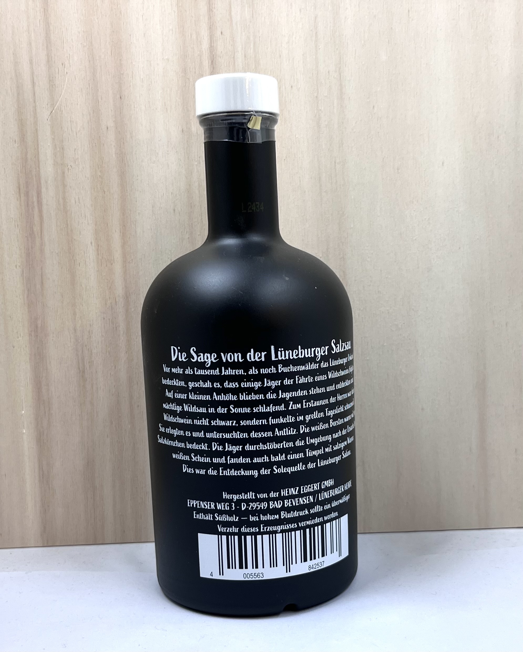 IMG_8438-Kopie Lüneburger Salzsau Lakritz-Likör 17%Vol. 500ml