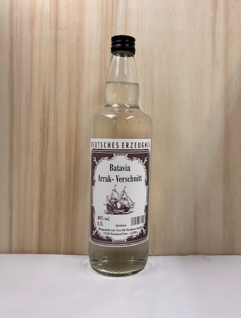 Batavia-Arrak-Verschnitt, 40%vol. 700ml Batavia-Arrak-Verschnitt, 40%vol. 700ml