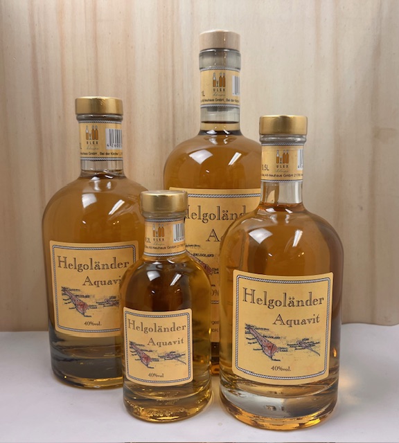 Helgoländer Aquavit 40%Vol. in verschiedenen Größen