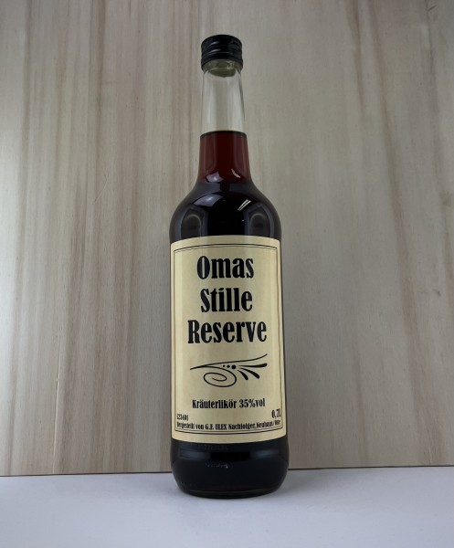 Oma s stille Reserve Kräuter ABC Bittern 35%Vol. 0,7L